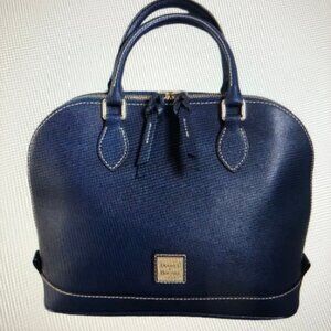 Dooney & Bourke Navy Satchel